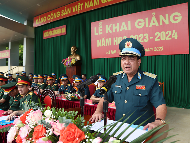 Học viện Phòng không-Không quân khai giảng năm học 2023-2024