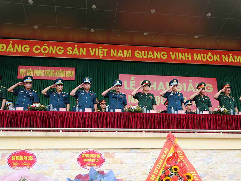 Học viện Phòng không-Không quân khai giảng năm học 2023-2024