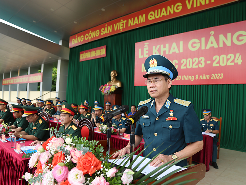 Học viện Phòng không-Không quân khai giảng năm học 2023-2024