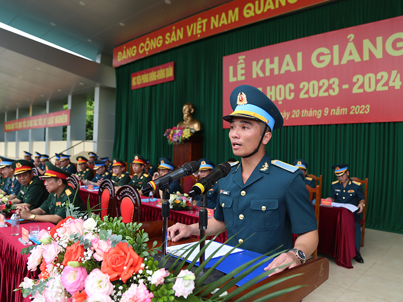 Học viện Phòng không-Không quân khai giảng năm học 2023-2024