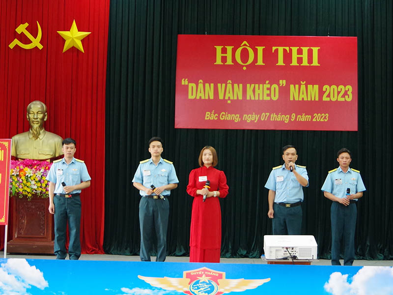 Sư đoàn 365 tổ chức Hội thi “Dân vận khéo” năm 2023