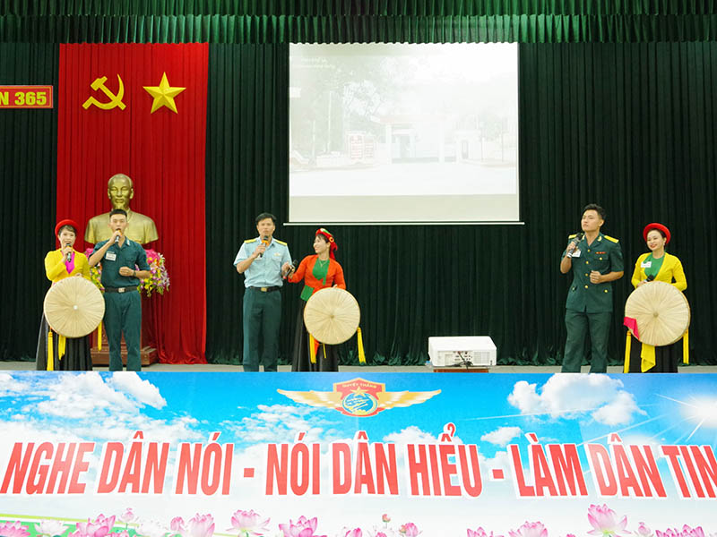 Sư đoàn 365 tổ chức Hội thi “Dân vận khéo” năm 2023