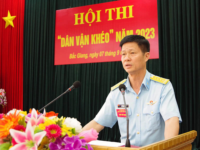 Sư đoàn 365 tổ chức Hội thi “Dân vận khéo” năm 2023