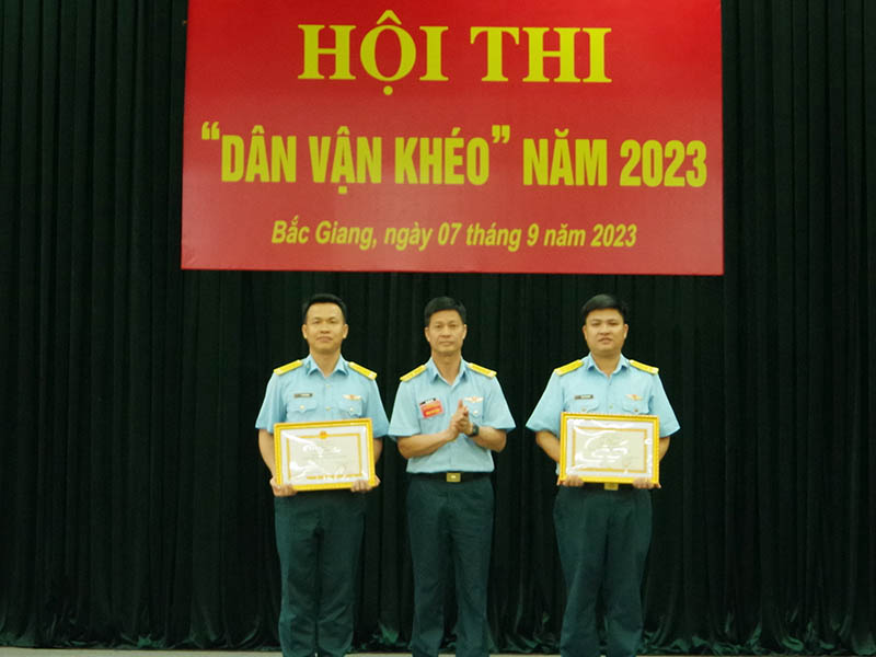 Sư đoàn 365 tổ chức Hội thi “Dân vận khéo” năm 2023