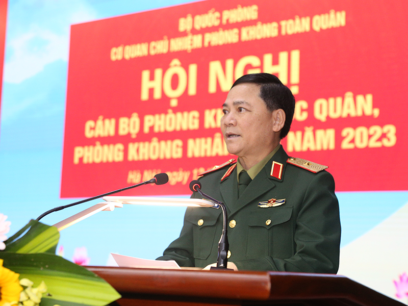 Hội nghị cán bộ phòng không lục quân, phòng không nhân dân năm 2023