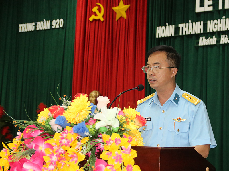 Các đơn vị trong Quân chủng Phòng không - Không quân tổ chức Lễ tiễn quân nhân hoàn thành nghĩa vụ quân sự tại ngũ năm 2023