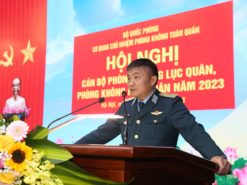 Hội nghị cán bộ phòng không lục quân, phòng không nhân dân năm 2023