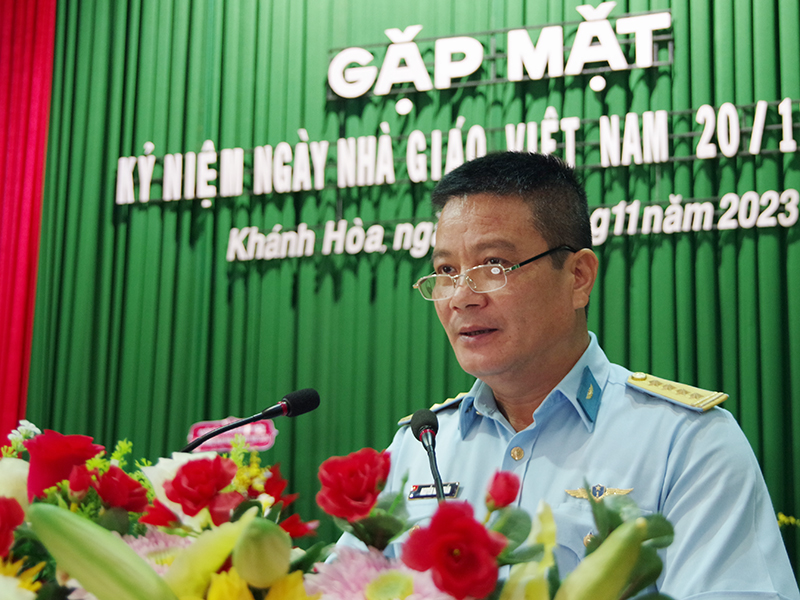 Trường Sĩ quan Không quân gặp mặt kỷ niệm Ngày Nhà giáo Việt Nam 20-11
