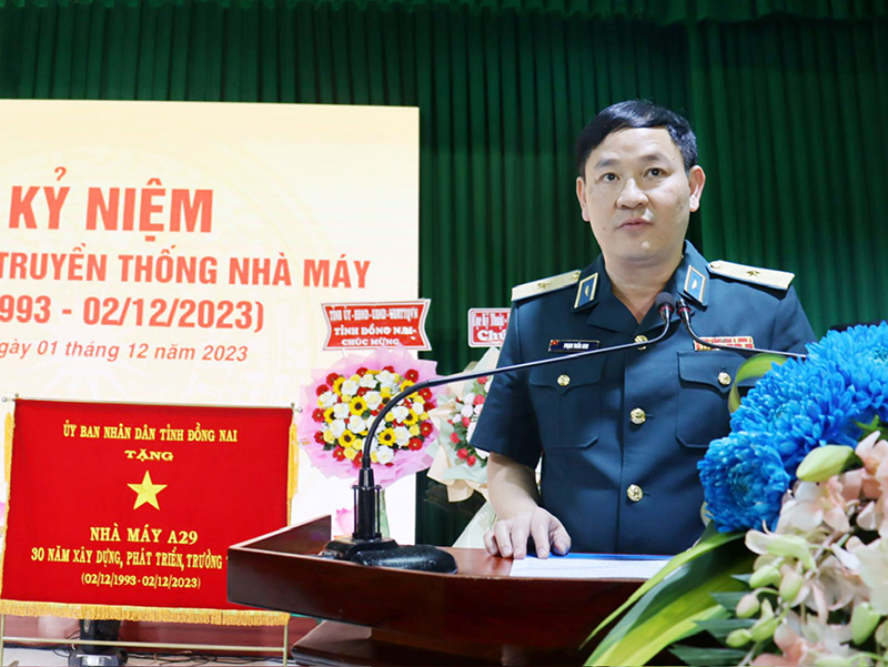 Nhà máy A29 kỷ niệm 30 năm Ngày truyền thống (2-12-1993 / 2-12-2023)