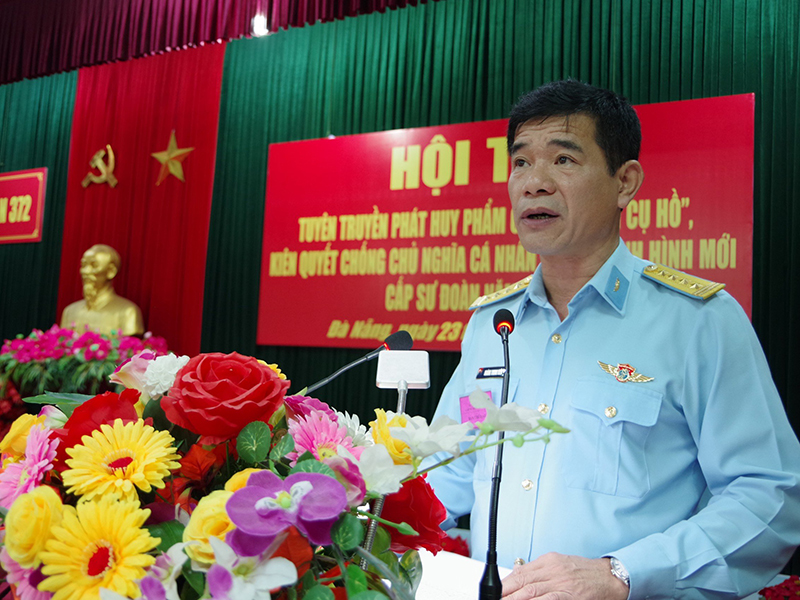 Sư đoàn 372 tổ chức Hội thi tuyên truyền về phát huy phẩm chất “Bộ đội Cụ Hồ”, kiên quyết chống chủ nghĩa cá nhân trong tình hình mới