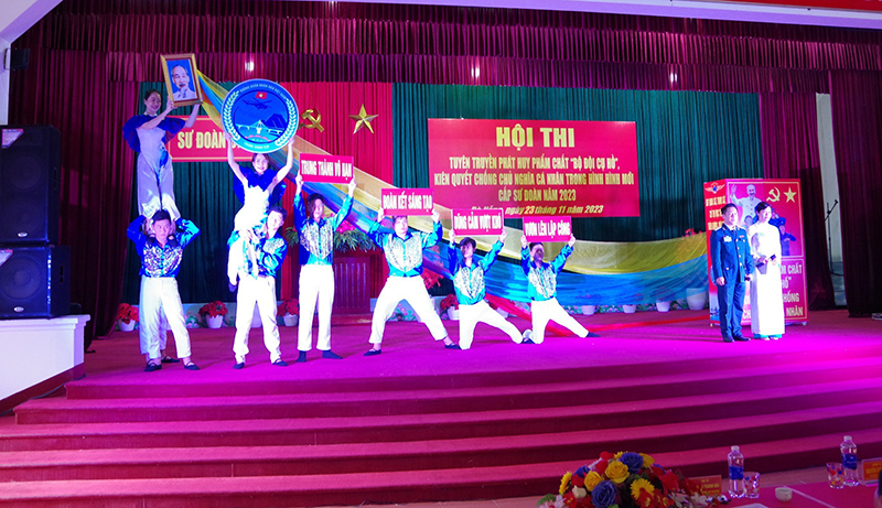 Sư đoàn 372 tổ chức Hội thi tuyên truyền về phát huy phẩm chất “Bộ đội Cụ Hồ”, kiên quyết chống chủ nghĩa cá nhân trong tình hình mới
