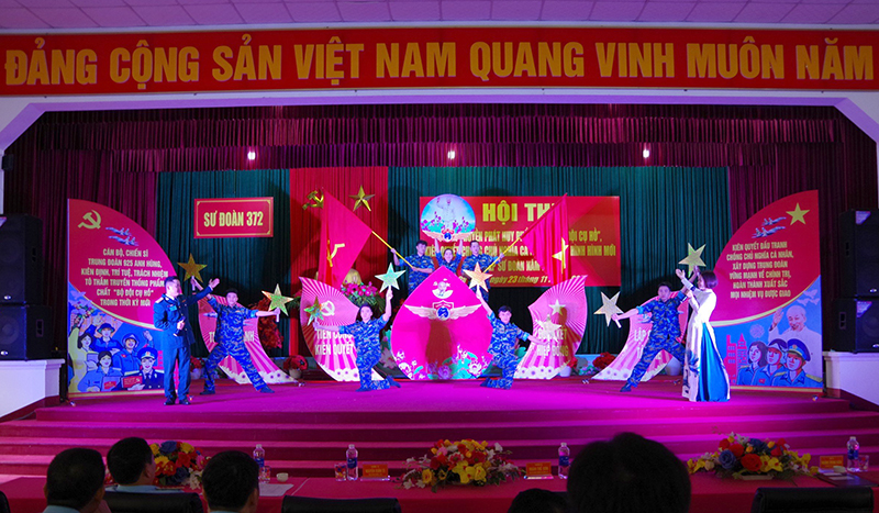 Sư đoàn 372 tổ chức Hội thi tuyên truyền về phát huy phẩm chất “Bộ đội Cụ Hồ”, kiên quyết chống chủ nghĩa cá nhân trong tình hình mới