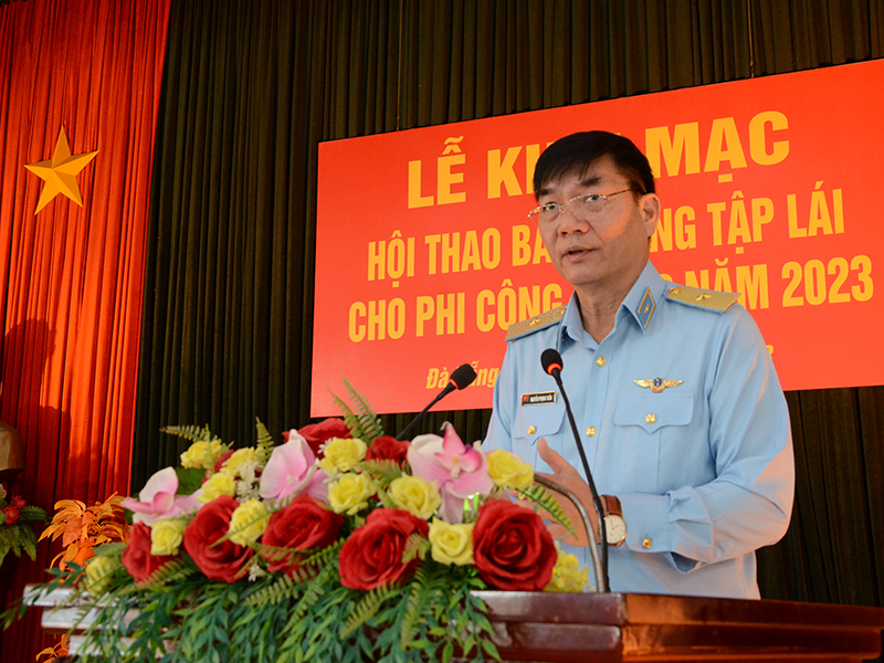 Quân chủng Phòng không - Không quân Khai mạc Hội thao bay buồng tập lái cho phi công Su-22 năm 2023