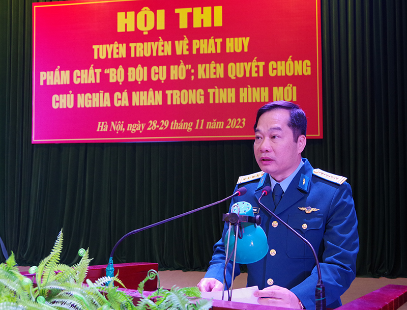 Sư đoàn 371 tổ chức Hội thi tuyên truyền phát huy phẩm chất “Bộ đội Cụ Hồ”, kiên quyết chống chủ nghĩa cá nhân trong tình hình mới