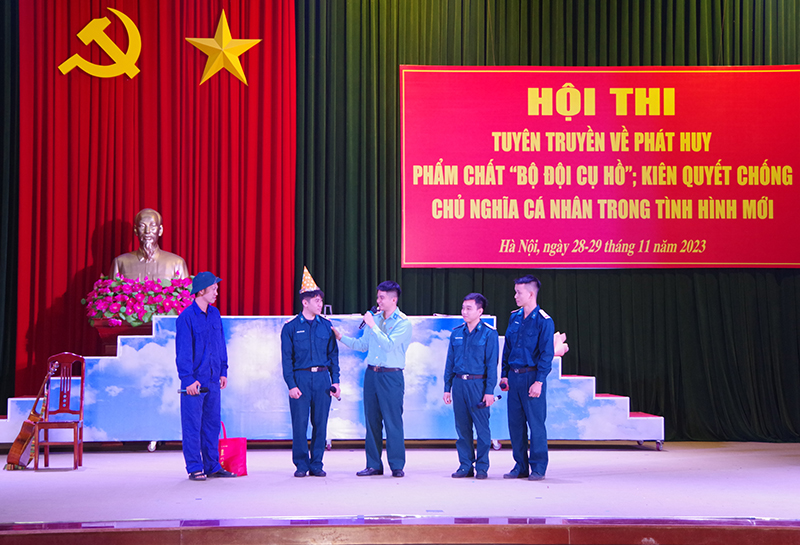 Sư đoàn 371 tổ chức Hội thi tuyên truyền phát huy phẩm chất “Bộ đội Cụ Hồ”, kiên quyết chống chủ nghĩa cá nhân trong tình hình mới