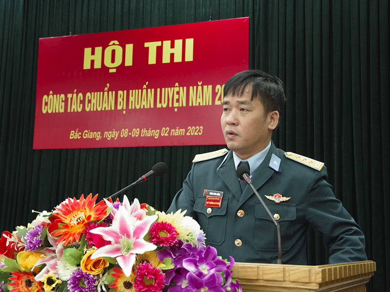Sư đoàn 365 tổ chức Hội thi công tác chuẩn bị huấn luyện năm 2023