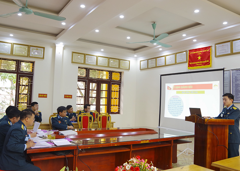 Sư đoàn 365 tổ chức Hội thi công tác chuẩn bị huấn luyện năm 2023