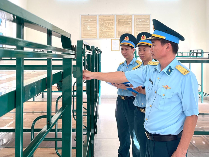 Ngành Hậu cần Quân chủng PK-KQ bảo đảm chu đáo cho nhiệm vụ huấn luyện chiến sĩ mới