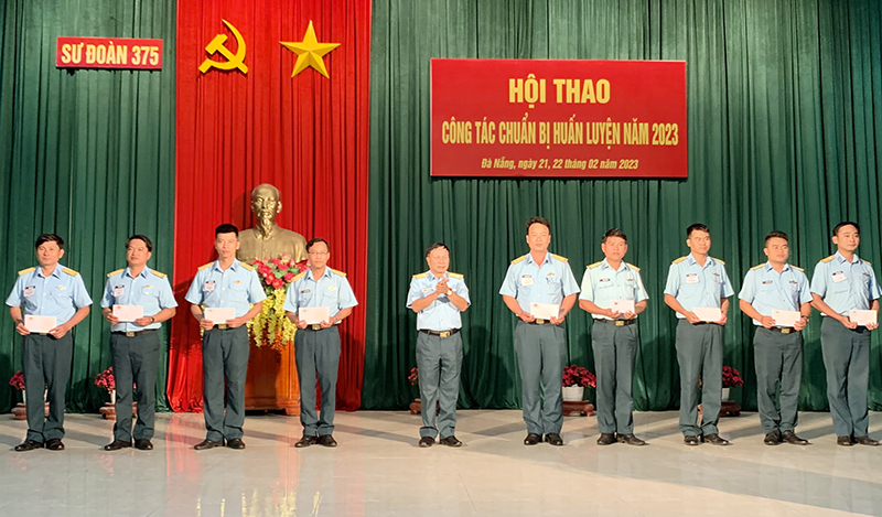 Sư đoàn 375 tổ chức Hội thao công tác chuấn bị huấn luyện năm 2023.