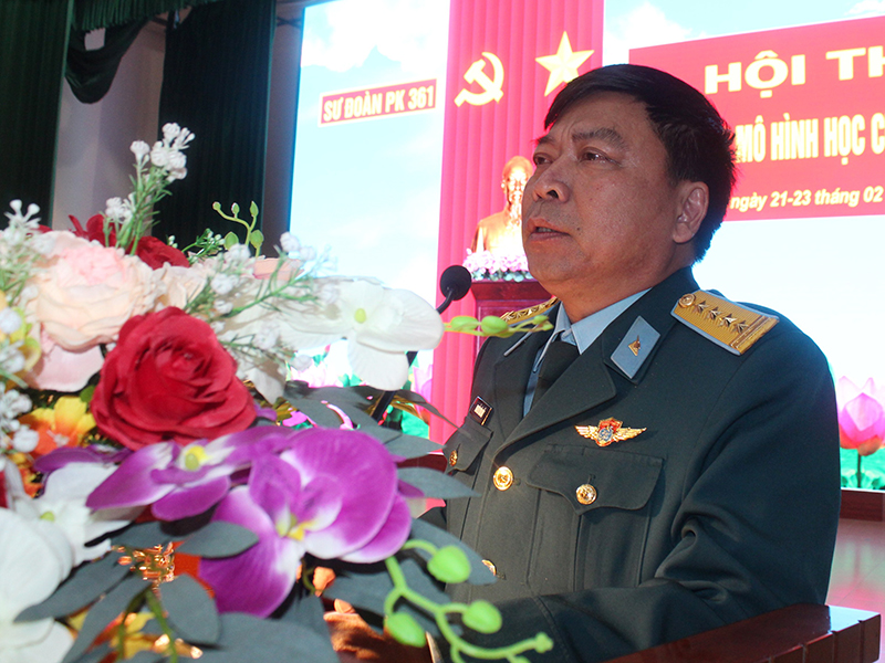 Sư đoàn 361 tổ chức Hội thi giáo viên, mô hình học cụ năm 2023