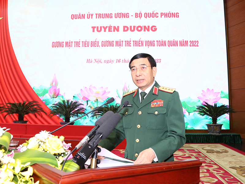 Tuyên dương gương mặt trẻ tiêu biểu, gương mặt triển vọng toàn quân năm 2022