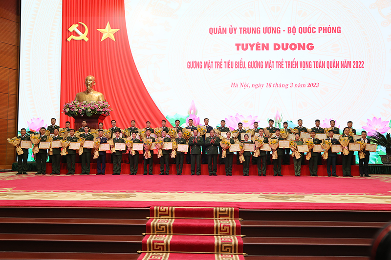 Tuyên dương gương mặt trẻ tiêu biểu, gương mặt triển vọng toàn quân năm 2022