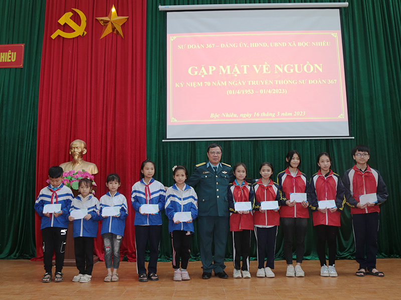 Sư đoàn 367 tổ chức gặp mặt về nguồn nhân kỷ niệm 70 năm Ngày truyền thống Sư đoàn