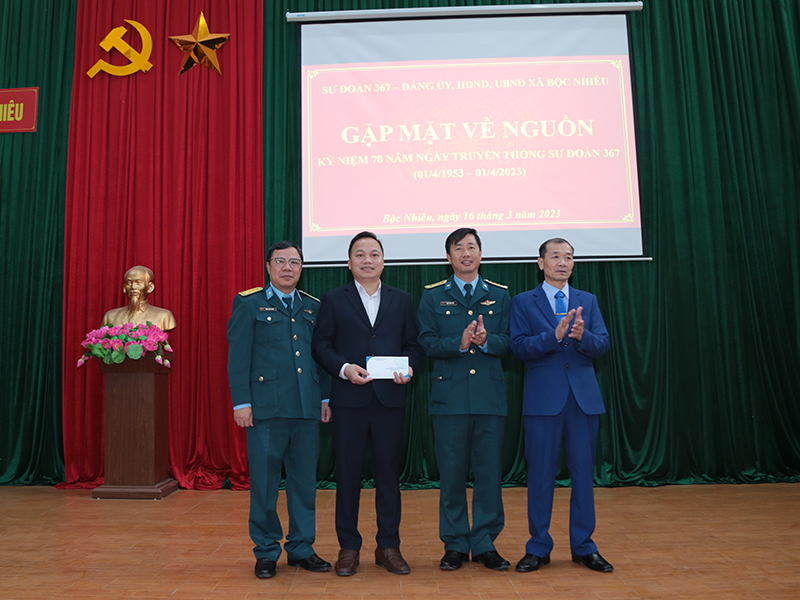 Sư đoàn 367 tổ chức gặp mặt về nguồn nhân kỷ niệm 70 năm Ngày truyền thống Sư đoàn