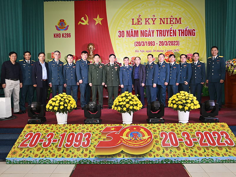 Kho K286 kỷ niệm 30 năm Ngày truyền thống