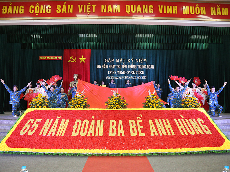 Trung đoàn 291 gặp mặt nhân kỷ niệm 65 năm Ngày truyền thống