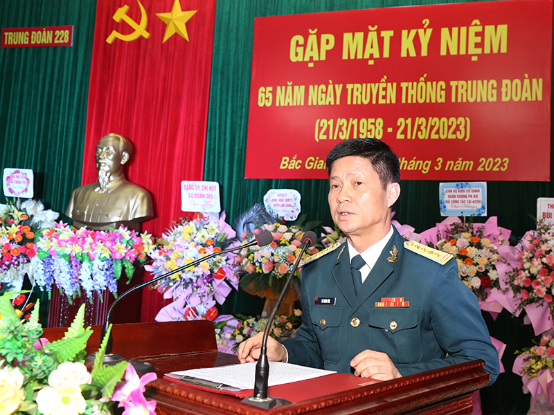 Các đơn vị trong Quân chủng Phòng không - Không quân tổ chức Gặp mặt kỷ niệm 65 năm Ngày truyền thống