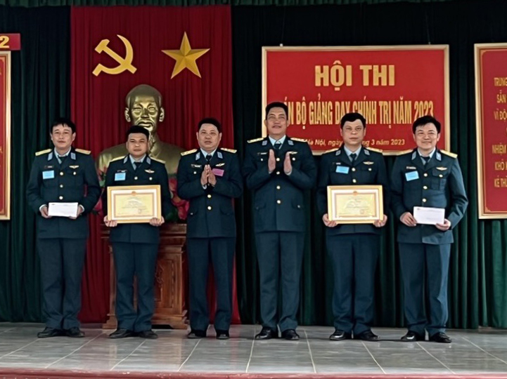 Kho K312 tổ chức Hội thi “Cán bộ giảng dạy chính trị năm 2023”
