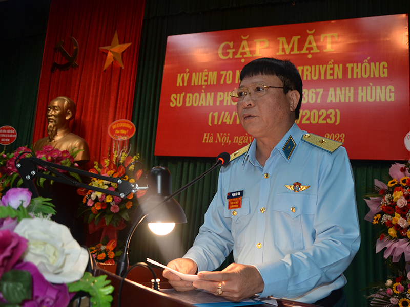 Ban Liên lạc Bạn chiến đấu Sư đoàn 367 gặp mặt nhân kỷ niệm 70 năm Ngày truyền thống