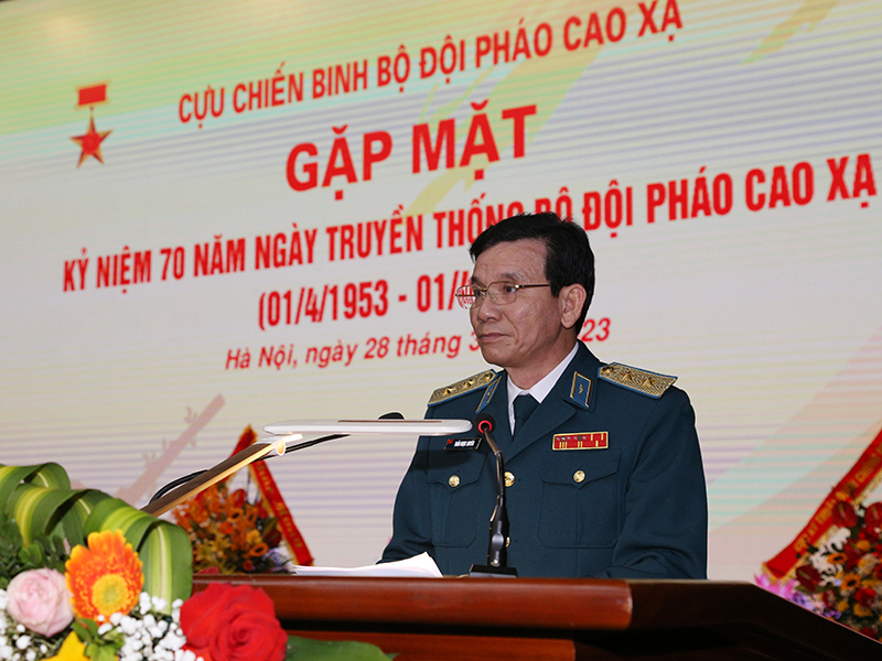 Cựu chiến binh Bộ đội Pháo cao xạ tổ chức Gặp mặt nhân kỷ niệm 70 năm Ngày truyền thống