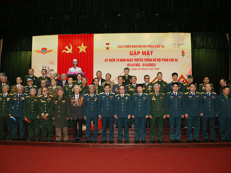 Cựu chiến binh Bộ đội Pháo cao xạ tổ chức Gặp mặt nhân kỷ niệm 70 năm Ngày truyền thống