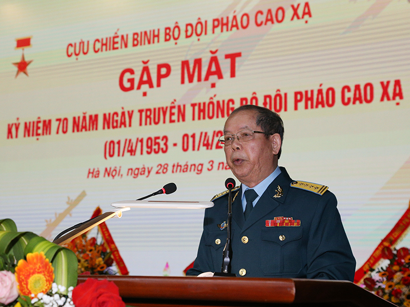 Cựu chiến binh Bộ đội Pháo cao xạ tổ chức Gặp mặt nhân kỷ niệm 70 năm Ngày truyền thống