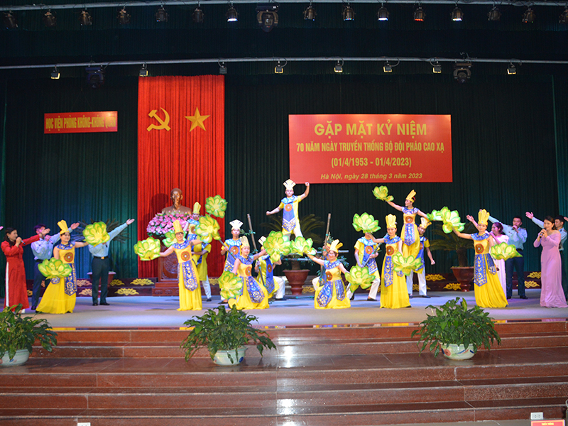 Học viện Phòng không-Không quân tổ chức Gặp mặt kỷ niệm 70 năm Ngày truyền thống Bộ đội Pháo cao xạ