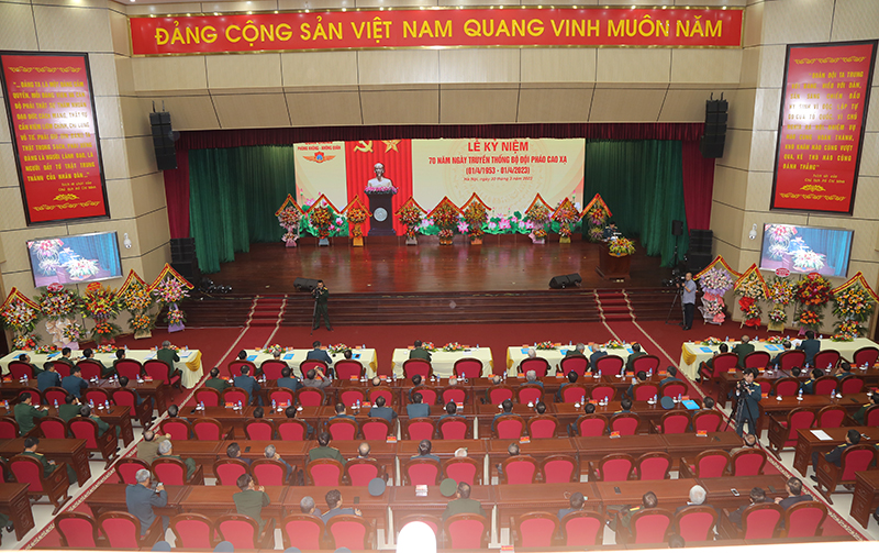 Quân chủng Phòng không - Không quân tổ chức Lễ kỷ niệm 70 năm Ngày truyền thống Bộ đội Pháo cao xạ