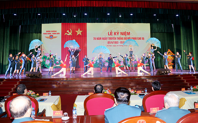 Quân chủng Phòng không - Không quân tổ chức Lễ kỷ niệm 70 năm Ngày truyền thống Bộ đội Pháo cao xạ
