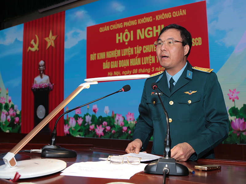 Quân chủng Phòng không - Không quân rút kinh nghiệm luyện tập chuyển trạng thái sẵn sàng chiến đấu đầu giai đoạn huấn luyện 1 năm 2023