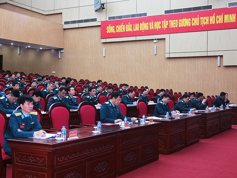 Quân chủng Phòng không - Không quân rút kinh nghiệm luyện tập chuyển trạng thái sẵn sàng chiến đấu đầu giai đoạn huấn luyện 1 năm 2023
