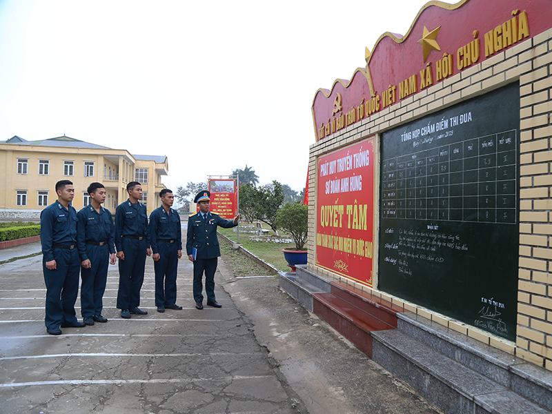 Để chiến sĩ mới yên tâm học tập và rèn luyện
