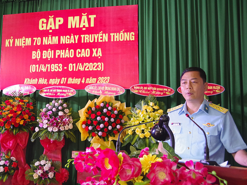 Trung đoàn 591 Gặp mặt kỷ niệm 70 Ngày truyền thống Bộ đội Pháo cao xạ
