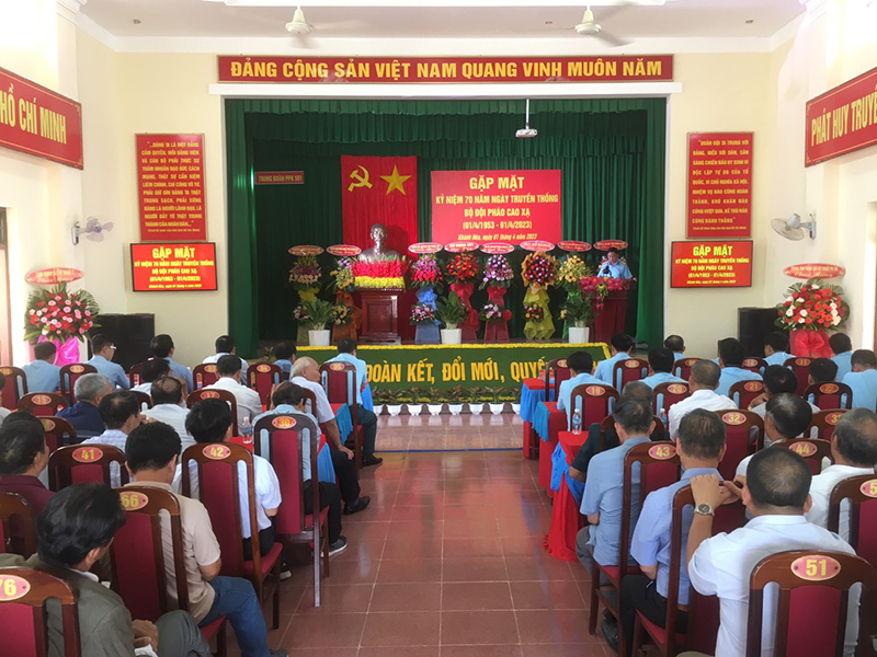Trung đoàn 591 Gặp mặt kỷ niệm 70 Ngày truyền thống Bộ đội Pháo cao xạ