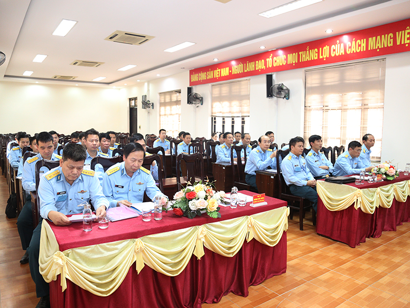 Cục Hậu cần Phòng không - Không quân khai mạc Hội thi Cán bộ giảng dạy chính trị năm 2023
