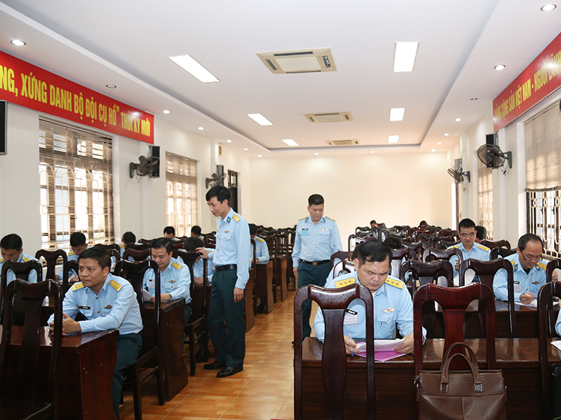 Cục Hậu cần Phòng không - Không quân khai mạc Hội thi Cán bộ giảng dạy chính trị năm 2023