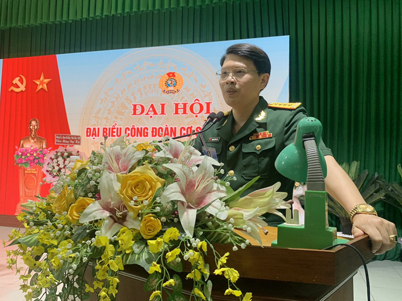 Công đoàn cơ sở Nhà máy A29 tổ chức Đại hội đại biểu lần thứ X, nhiệm kỳ 2023-2028