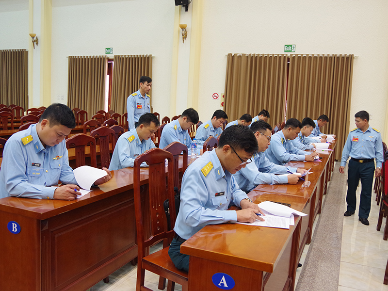 Sư đoàn 371 tổ chức Hội thi Cán bộ giảng dạy chính trị năm 2023