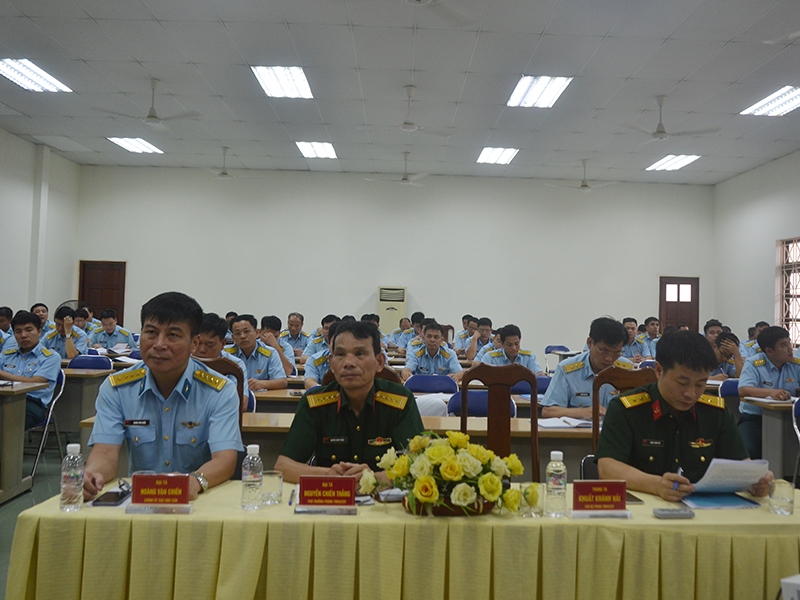 Cục Hậu cần Quân chủng Phòng Không - Không quân tập huấn ngành Doanh trại năm 2023