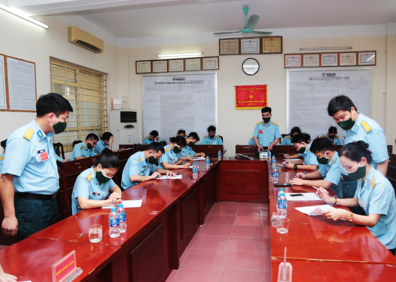 Kiểm tra trình độ kỹ năng nghề ngành Công nghệ thông tin trong Quân chủng Phòng không - Không quân năm 2023